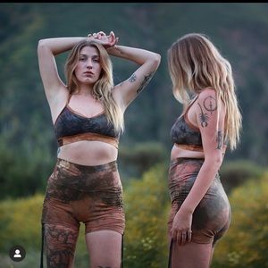 SOLD Flowerpot handmade "Buried Treasure shorts